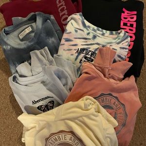 Girls Abercrombie hoodies and sweatshirts /lot - size 15/16
